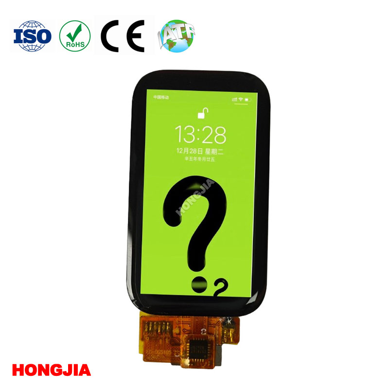 1,47 inch display Touch geïntegreerd