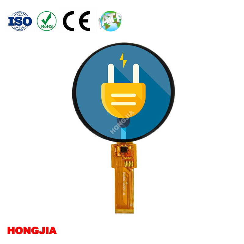 1,8 inch ronde lcd 360*360 QSPI/SPI/MCU/MIPI met aanraking