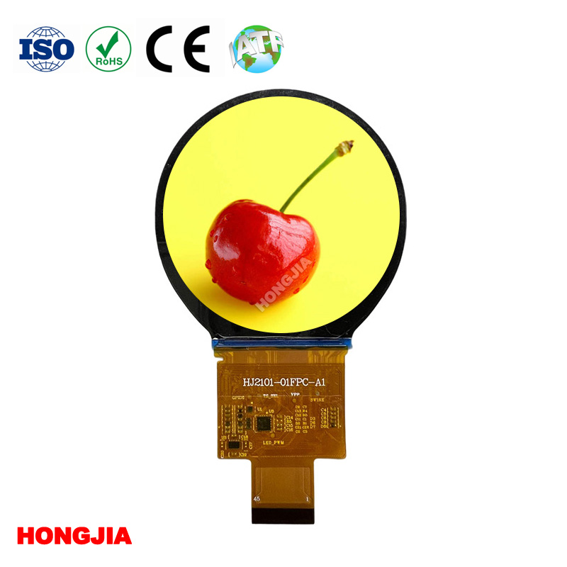 2,1 inch Incell ronde lcd 480*480 QSPI/SPI/MCU