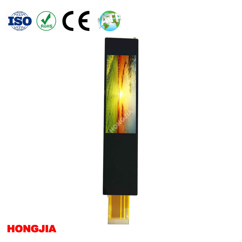 2,3 inch lange strip LCD met aanraking