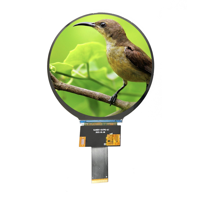 Hongjia heeft een 4-inch ronde displayscherm ontwikkeld met RGB-interface