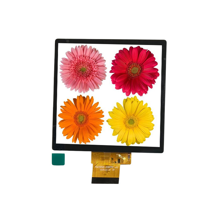 3,95-inch vierkant LCD-scherm 480*480 Incell-proces leidt de toekomstige richting van het thermostaatpaneel