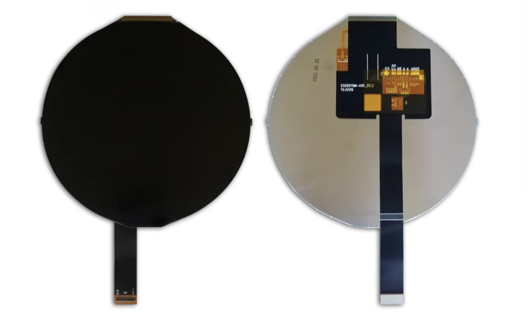 5-inch rond LCD-scherm 1080*1080, MIPI-interface met multi-point capacitieve touchscreen-assemblage GT911