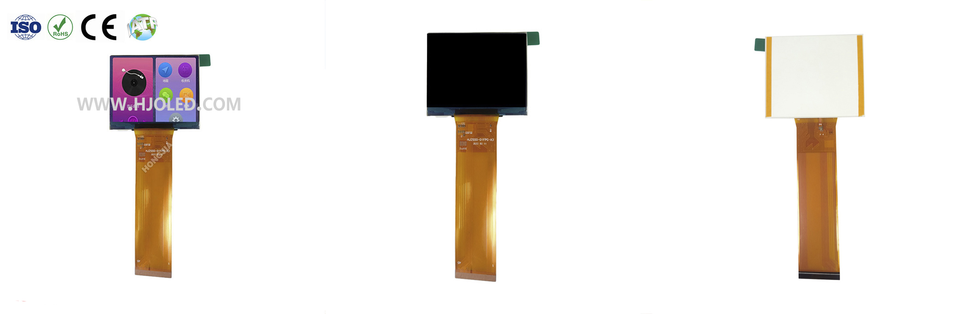 2,55-inch liggend LCD-scherm 320*240 met SPI/MCU-interface