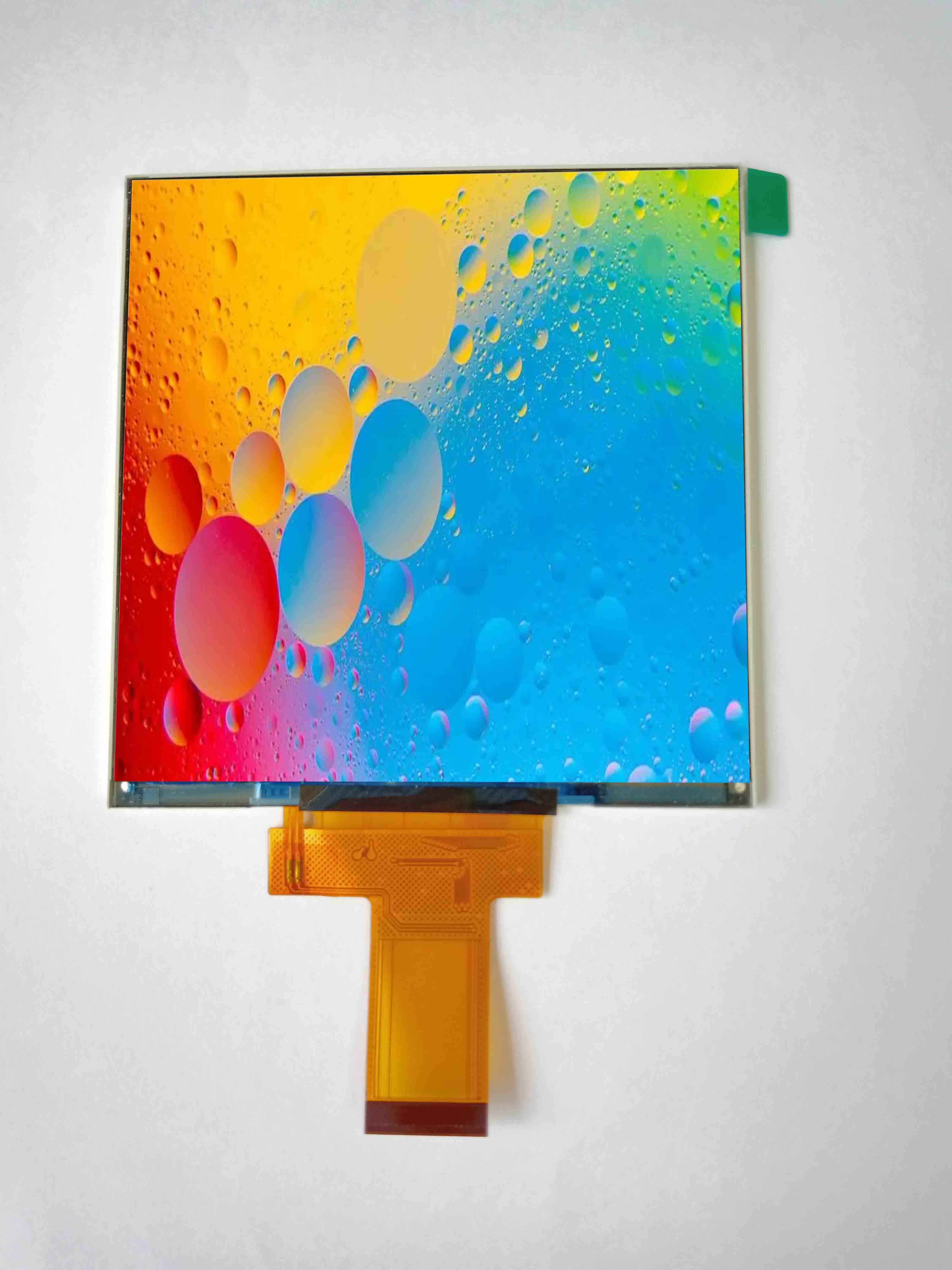 3,92-inch vierkant LCD-scherm met een resolutie van 320*320, ondersteunt MCU/SPI-interfaces, geschikt voor microcontrollers