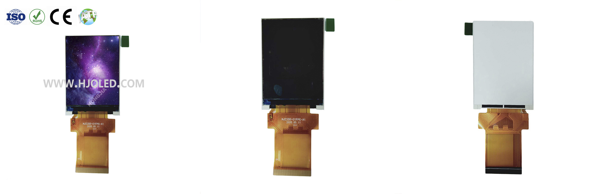 Tussen 2,4-inch en 2,8-inch LCD-schermen heeft het 2,2-inch 240*320 LCD-scherm een ​​klassiek formaat