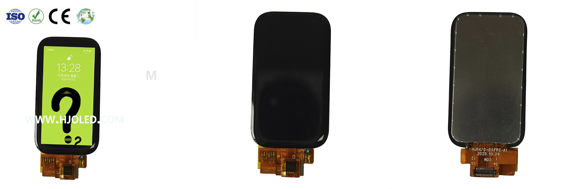 1,47-inch staafdisplay: resolutie van 172 x 320, ondersteuning voor SPI/MCU-interface: een ideale keuze voor kleine en draagbare apparaten