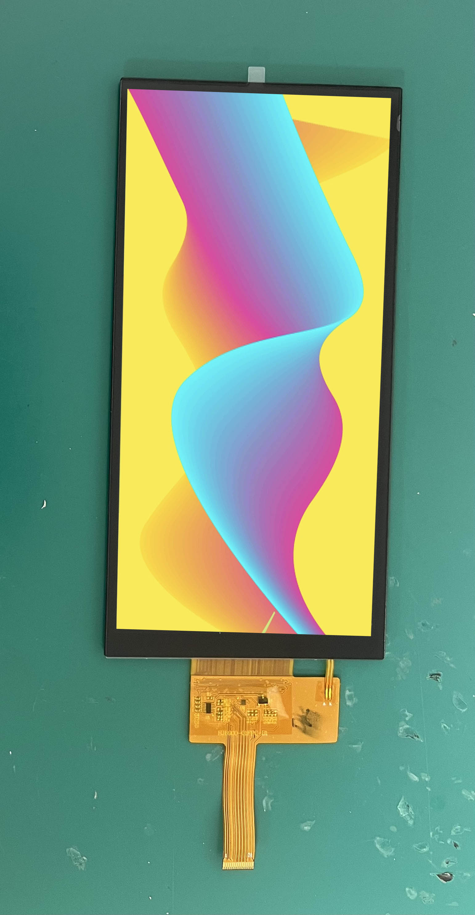 6,9-inch IPS in-cell touchscreen-display voor Dual-86 thermostaten, resolutie 720 x 1440