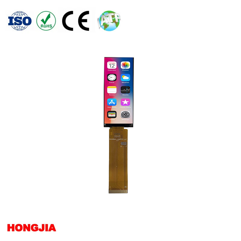 2,86-inch staafvormig display (resolutie 200 x 648) met ondersteuning voor QSPI/MCU/SPI-interfaces