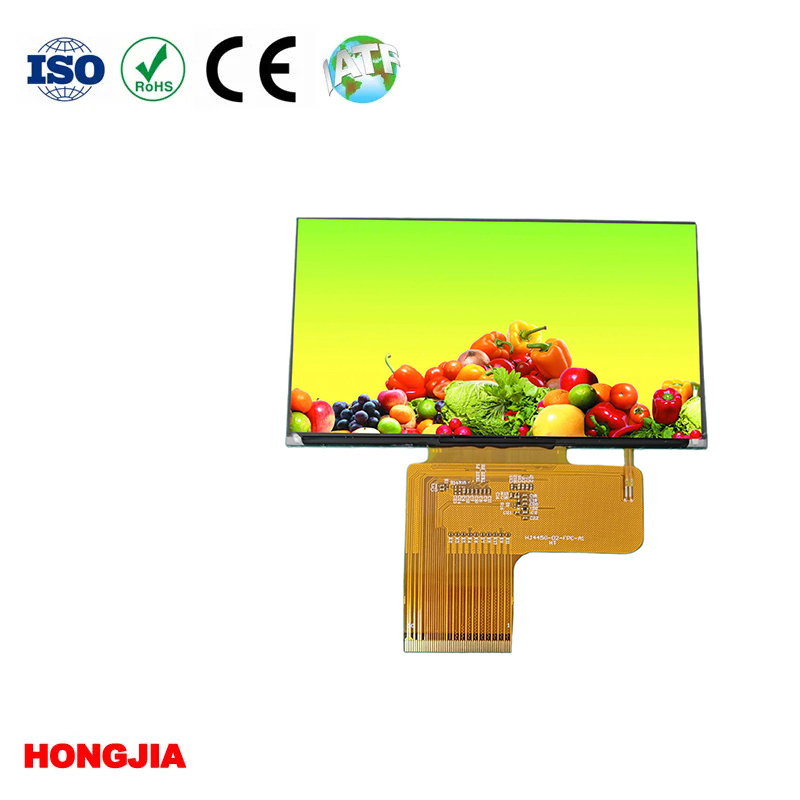 4,45-inch TFT LCD-horizontaal scherm met een resolutie van 1920*1080, LVDS-interface en een hoge verversingssnelheid van 120 Hz