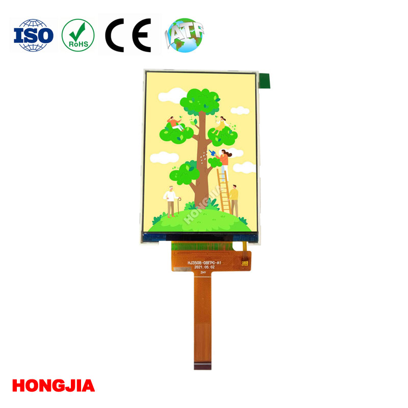 3,5 inch TFT LCD-module 320 * 480 Interface MIPI