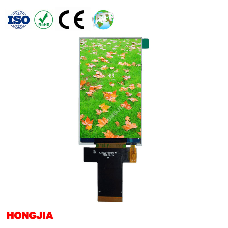 3,5 inch TFT LCD-module 480 * 800 Interface RGB