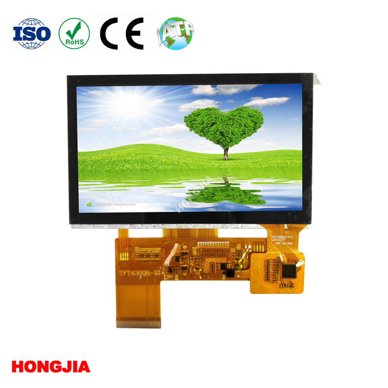 4,3 inch Touch LCD -module 800*480