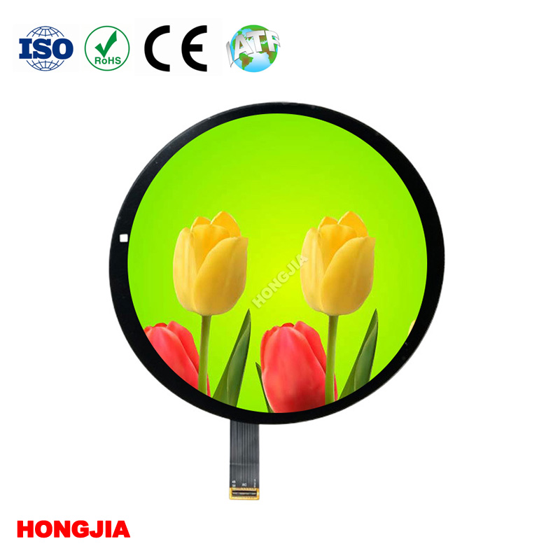 5 inch rond LCD 1080*1080 MIPI met multi-touchscreen