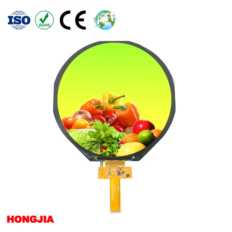 7 inch MIPI 1080x1080 rond ips-scherm